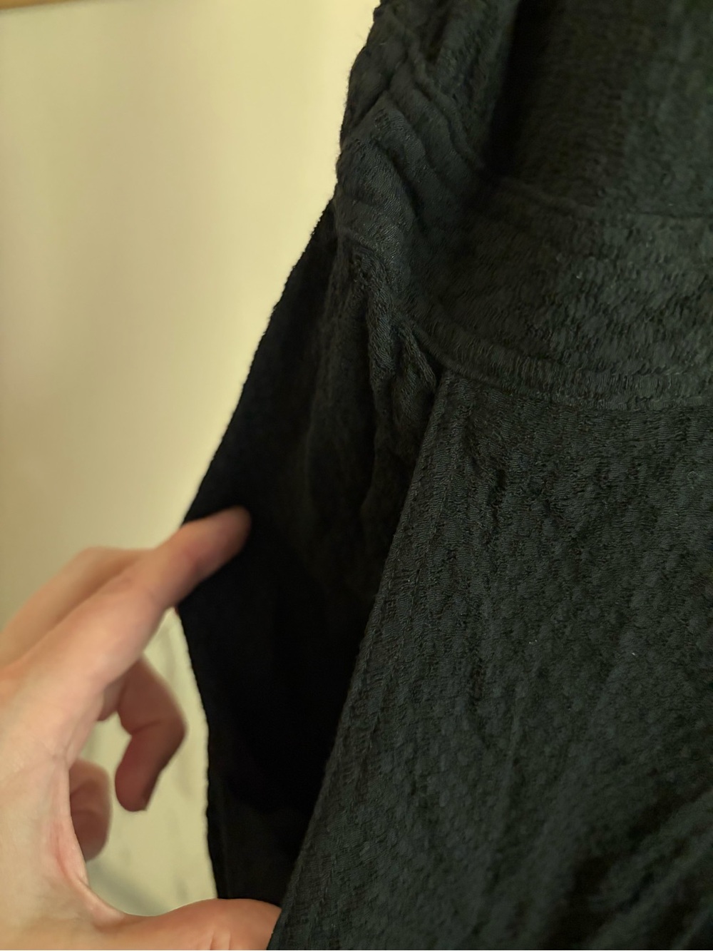 Reformation Black Button-Front Jumpsuit - Picture 6 of 7